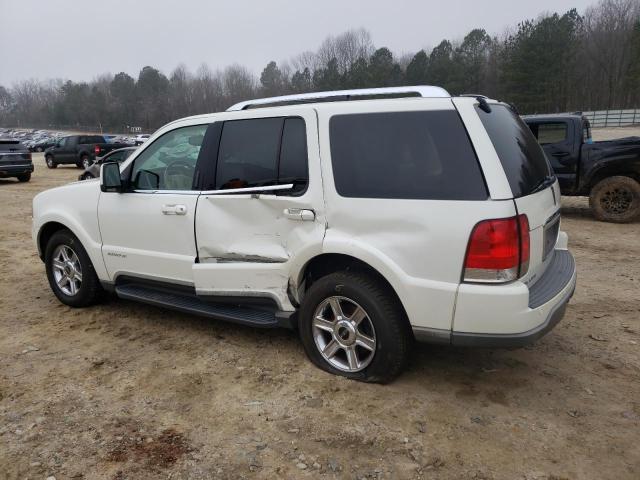5LMEU68H64ZJ03912 - 2004 LINCOLN AVIATOR 白色 照片 2