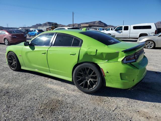 2C3CDXGJ5KH740056 - 2019 DODGE CHARGER SCAT PACK GREEN photo 2