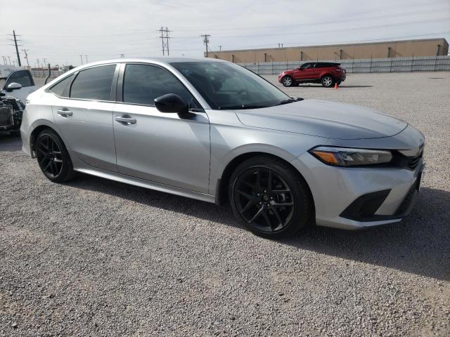 2HGFE2F56NH502459 - 2022 HONDA CIVIC SPORT 银色 照片 4