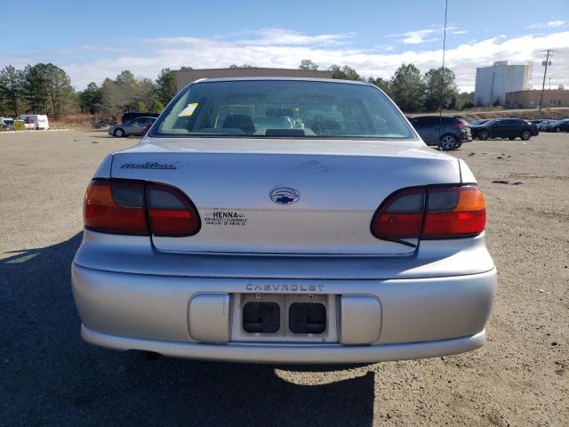 1G1ND52J23M524513 - 2003 CHEVROLET MALIBU SILVER photo 6