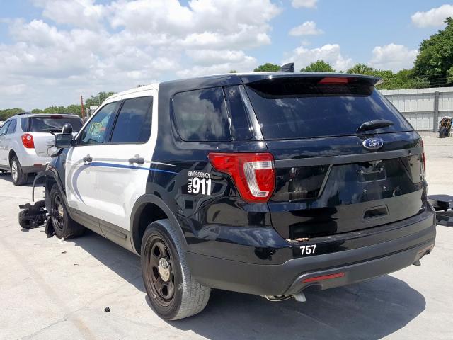 1FM5K8AR2HGC57946 - 2017 FORD EXPLORER POLICE INTERCEPTOR  photo 3
