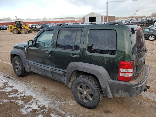 1J4PN3GK6BW502689 - 2011 JEEP LIBERTY RENEGADE GREEN photo 2