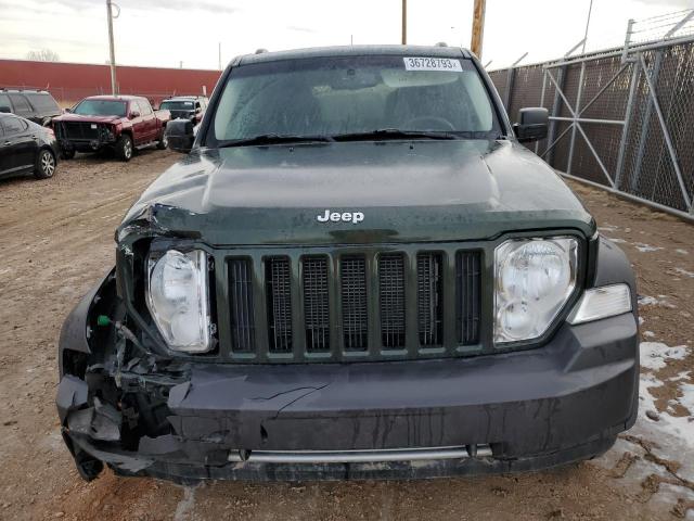 1J4PN3GK6BW502689 - 2011 JEEP LIBERTY RENEGADE GREEN photo 5