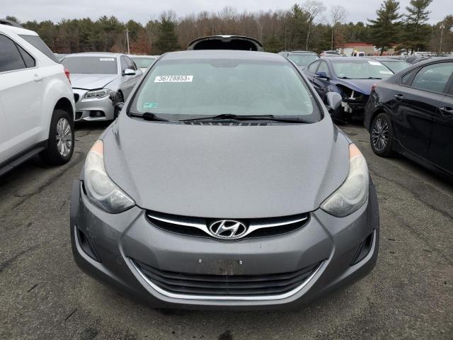 5NPDH4AE6DH265347 - 2013 HYUNDAI ELANTRA GLS GRAY photo 5