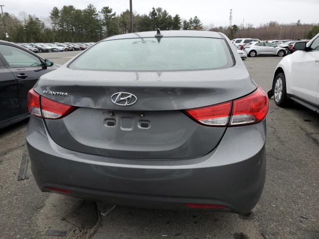 5NPDH4AE6DH265347 - 2013 HYUNDAI ELANTRA GLS GRAY photo 6