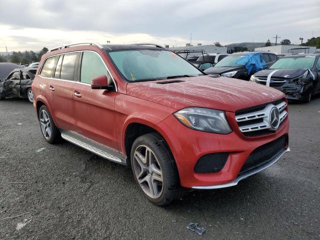 4JGDF7DE6HA800625 - 2017 MERCEDES-BENZ GLS 550 4MATIC RED photo 4