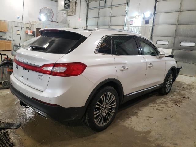 2LMTJ8LR3GBL38634 - 2016 LINCOLN MKX RESERVE Ağ foto 3