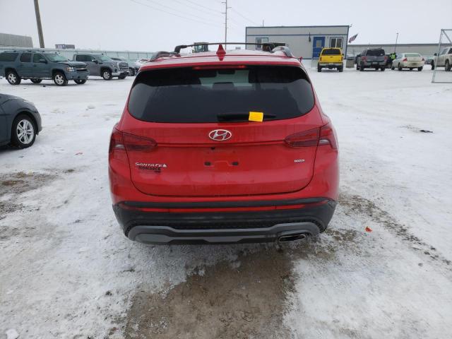 5NMS6DAJ7NH433389 - 2022 HYUNDAI SANTA FE SEL RED photo 6