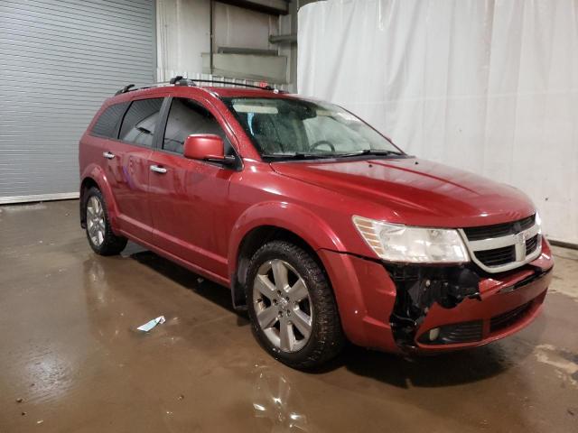 3D4PH6FV1AT142099 - 2010 DODGE JOURNEY R/T RED photo 4