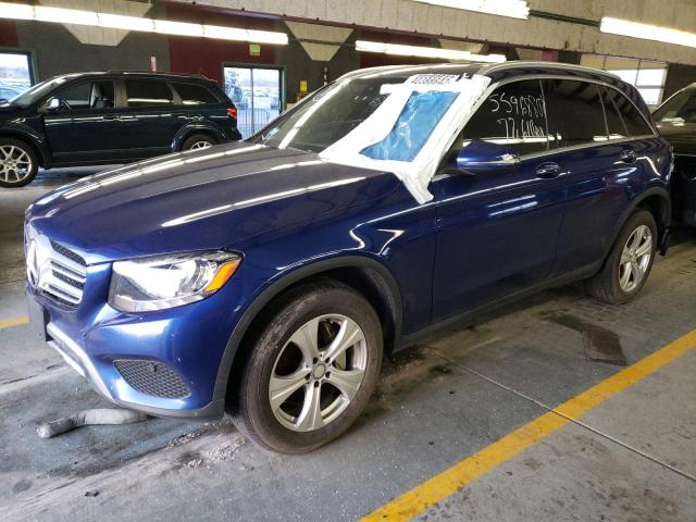 WDC0G4KB1HF128381 - 2017 MERCEDES-BENZ GLC 300 4MATIC BLUE photo 1