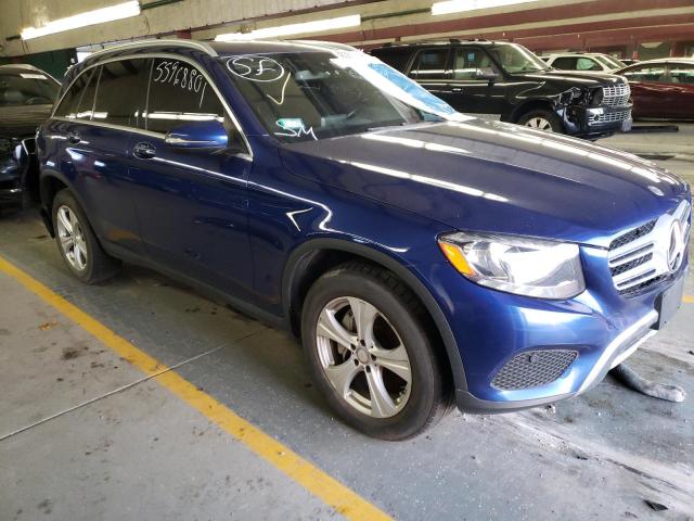 WDC0G4KB1HF128381 - 2017 MERCEDES-BENZ GLC 300 4MATIC BLUE photo 4