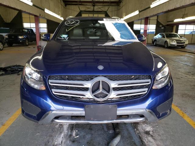 WDC0G4KB1HF128381 - 2017 MERCEDES-BENZ GLC 300 4MATIC BLUE photo 5