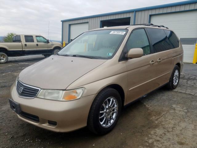 2HKRL18671H559658 - 2001 HONDA ODYSSEY EX  photo 2