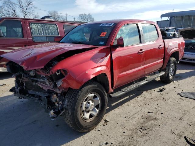 5TFAX5GN7GX063516 - 2016 TOYOTA TACOMA DOUBLE CAB RED photo 1