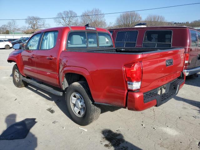 5TFAX5GN7GX063516 - 2016 TOYOTA TACOMA DOUBLE CAB RED photo 2