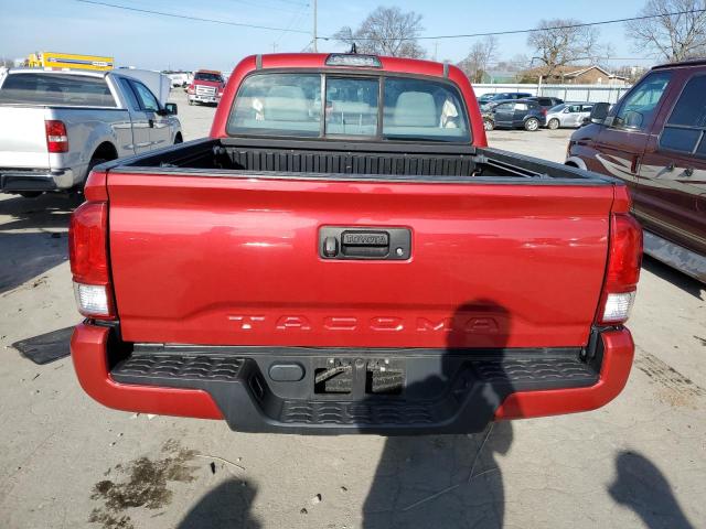 5TFAX5GN7GX063516 - 2016 TOYOTA TACOMA DOUBLE CAB RED photo 6