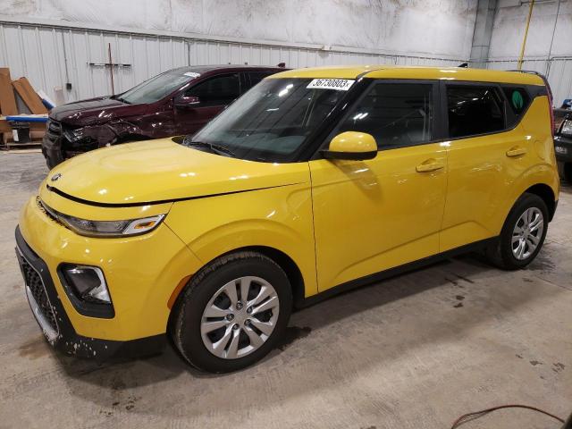 KNDJ23AUXL7116769 - 2020 KIA SOUL LX YELLOW photo 1