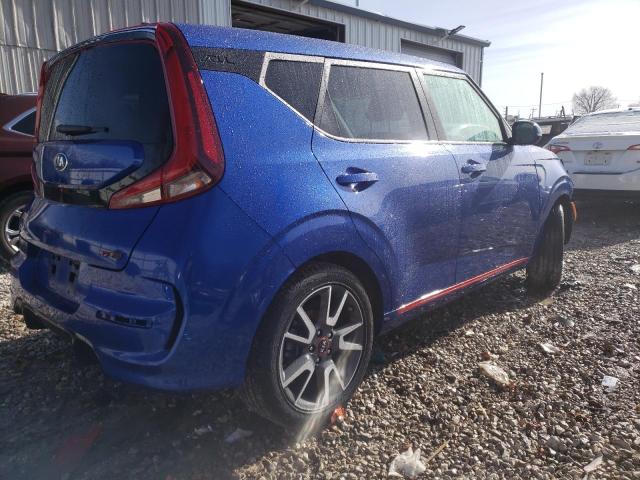 KNDJ63AU5L7039703 - 2020 KIA SOUL GT LINE BLUE photo 3