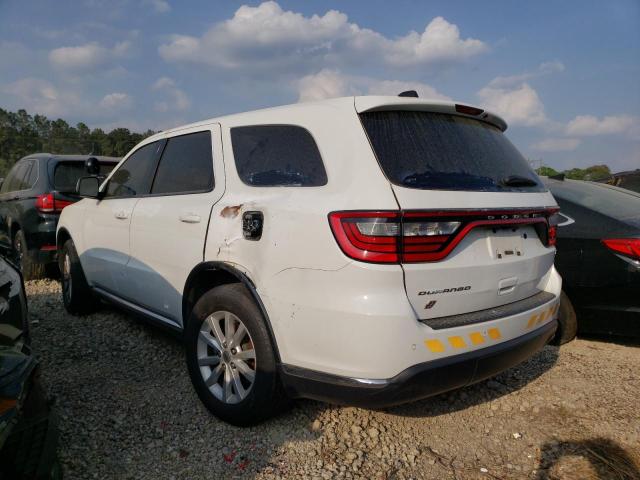 1C4RDJFG8LC309899 - 2020 DODGE DURANGO SSV WHITE photo 2