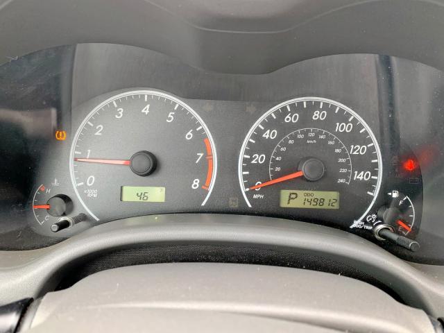 1NXBU4EE6AZ325394 - 2010 TOYOTA COROLLA BASE  صورة 9