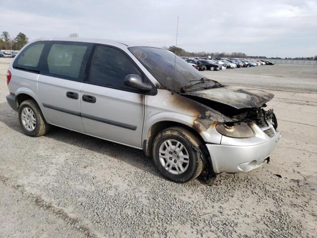 1D4GP25B05B275575 - 2005 DODGE CARAVAN SE SILVER photo 4