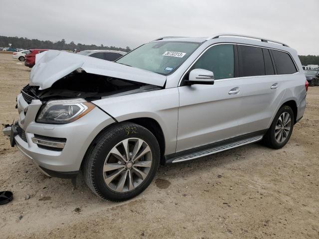 4JGDF7CE3DA122704 - 2013 MERCEDES-BENZ GL 450 4MA SILVER photo 1