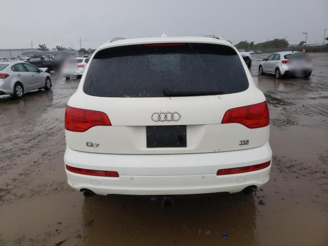 WA1AM74L99D037165 - 2009 AUDI Q7 TDI WHITE photo 6