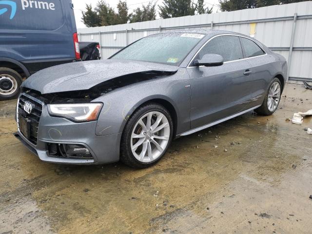 WAUD2AFR6GA017054 - 2016 AUDI A5 PREMIUM PLUS S-LINE GRAY photo 1