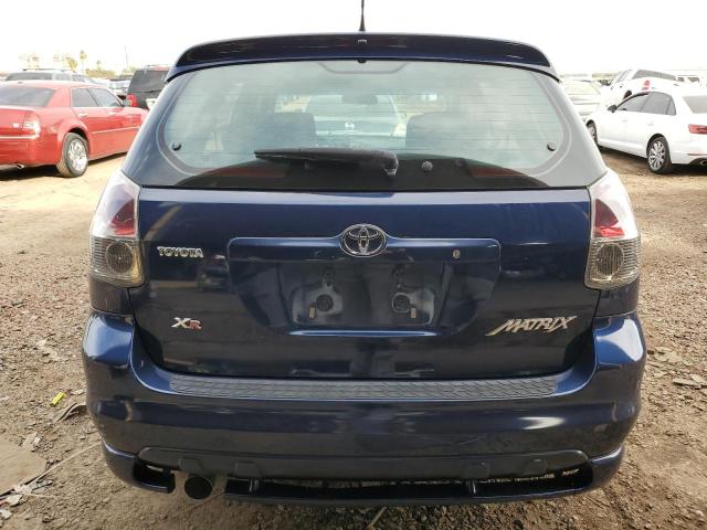 2T1KR30E25C397560 - 2005 TOYOTA COROLLA MA XR BLUE photo 6