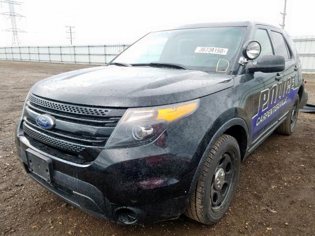 1FM5K8ARXFGA46023 - 2015 FORD EXPLORER POLICE INTERCEPTOR  photo 2