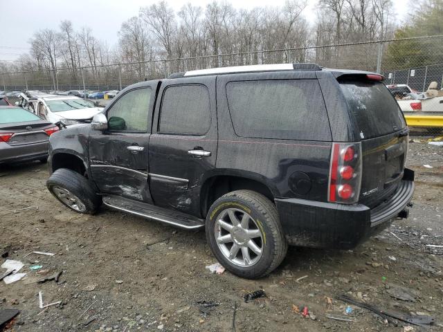 1GKFK63878J111096 - 2008 GMC YUKON DENALI BLACK photo 2