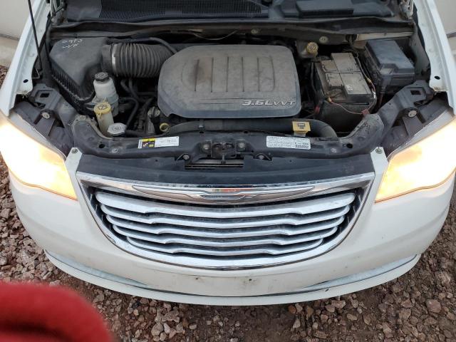 2C4RC1BG2DR584119 - 2013 CHRYSLER TOWN & COU TOURING თეთრი ფოტო 12