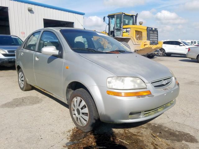 KL1TD52604B140826 - 2004 CHEVROLET AVEO  photo 1