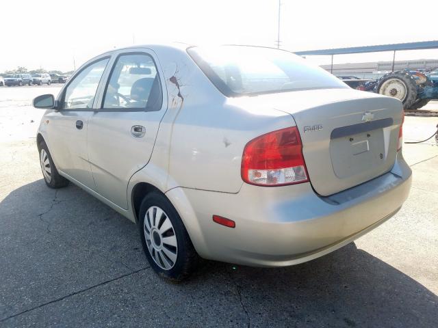 KL1TD52604B140826 - 2004 CHEVROLET AVEO  photo 3