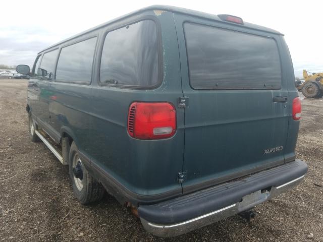 2B5WB35ZXYK150763 - 2000 DODGE RAM WAGON B3500  photo 3