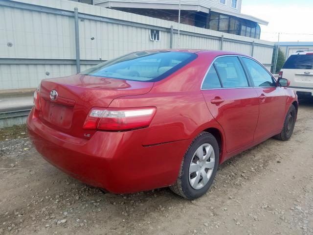 4T1BE46K07U193906 - 2007 TOYOTA CAMRY CE  photo 4