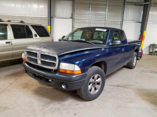 1D7GL32KX4S594005 - 2004 DODGE dodge dakota slt  photo 2