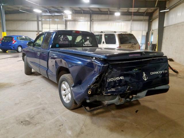 1D7GL32KX4S594005 - 2004 DODGE dodge dakota slt  photo 3