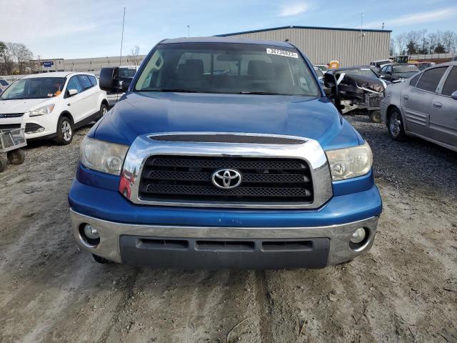 5TFRV54168X043236 - 2008 TOYOTA TUNDRA DOUBLE CAB BLUE photo 5