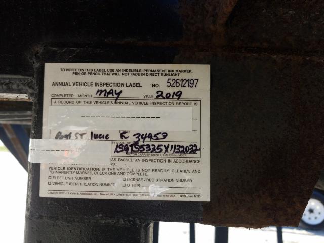 1S9TS5335X1132032 - 1999 UTILITY TRAILER  լուսանկար 10