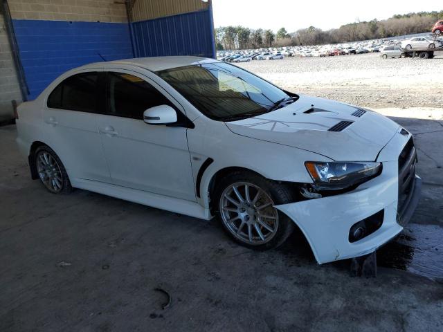 JA32W8FVXFU008650 - 2015 MITSUBISHI LANCER EVOLUTION GSR WHITE photo 4