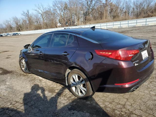 5XXGN4A78DG204908 - 2013 KIA OPTIMA EX PURPLE photo 2