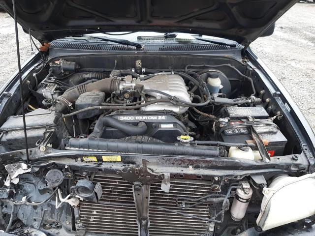 5TESN92N94Z354502 - 2004 TOYOTA TACOMA XTRACAB PRERUNNER შავი ფოტო 11