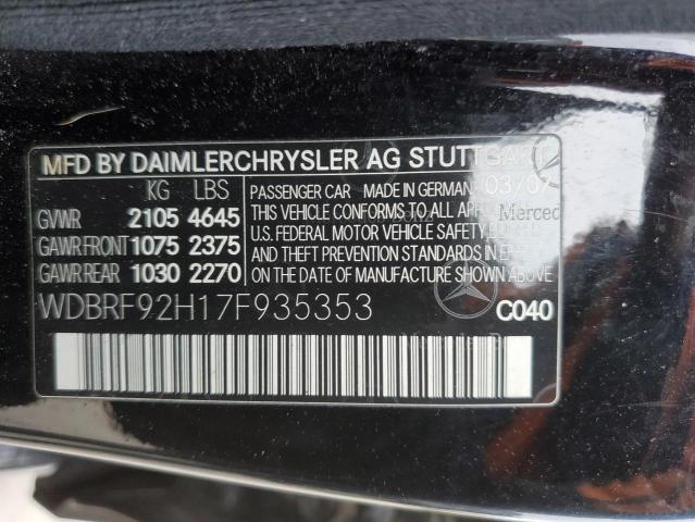 WDBRF92H17F935353 - 2007 MERCEDES-BENZ C 280 4MATIC BLACK photo 13