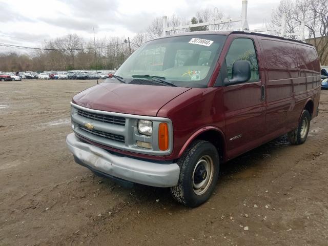 1GCGG25R7Y1179057 - 2000 CHEVROLET EXPRESS G2500  photo 2