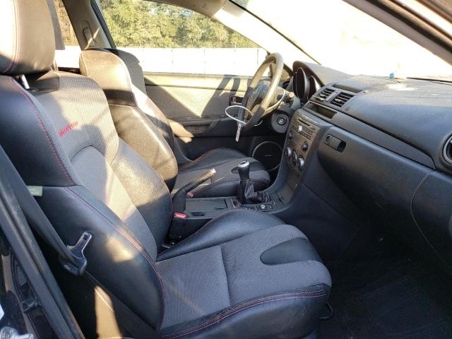 JM1BK34LX81818060 - 2008 MAZDA SPEED 3 BLACK photo 7