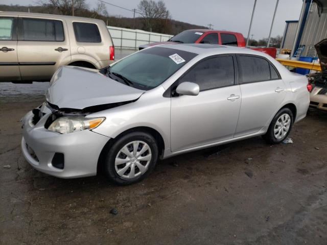 2T1BU4EE5BC640383 - 2011 TOYOTA COROLLA BASE SILVER photo 1