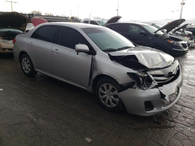 2T1BU4EE5BC640383 - 2011 TOYOTA COROLLA BASE SILVER photo 4