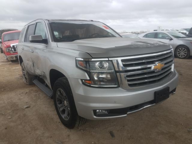 1GNSKBKC2KR185776 - 2019 CHEVROLET TAHOE K1500 LT SILVER photo 1