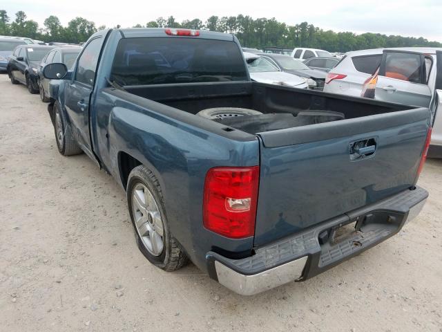 1GCEC14X97Z650008 - 2007 CHEVROLET SILVERADO C1500 CLASSIC  photo 3